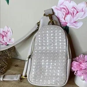 Antik Kraft Cream Textured Backpack Antik Kraft | Bags | Antik Kraft Cream Textured Backpack  main image 3